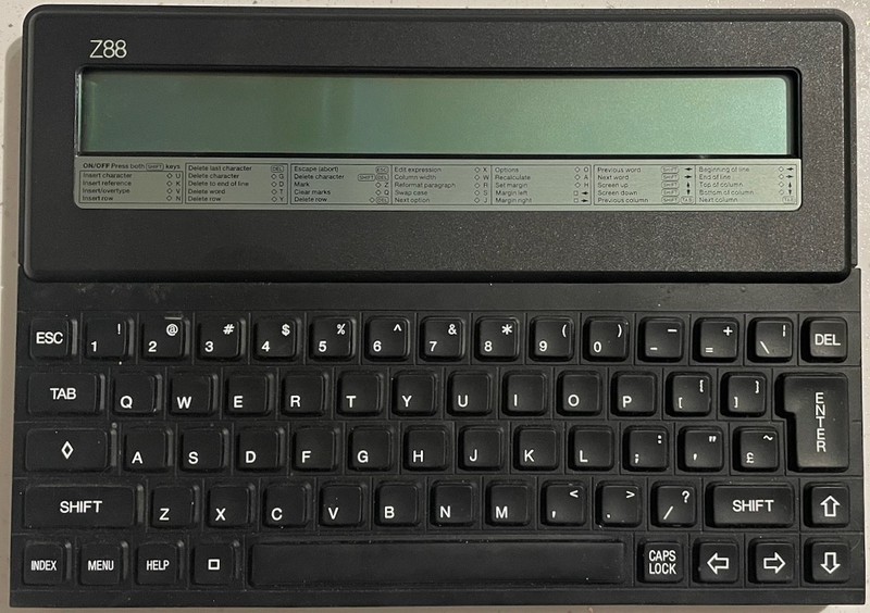 Cambridge Computer Z88 Laptop Computer (1987) (Clive Sinclair) READ DESCRIPTION