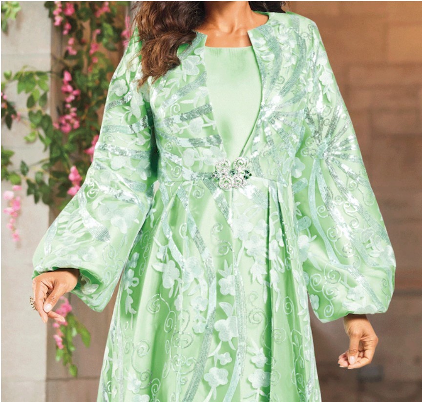 16 Ashro Green Formal Wedding Church Party Kimberlaine Sequin