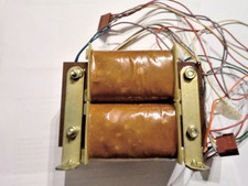 Tandberg TD 20A Used  230V Power Transformer, Coil-to-Coil, with 3 Connectors.