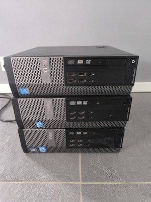 3x Dell OptiPlex Office-PCs (7020, 7010, 790)   Bastler / Ungeprüft / Ohne HDD