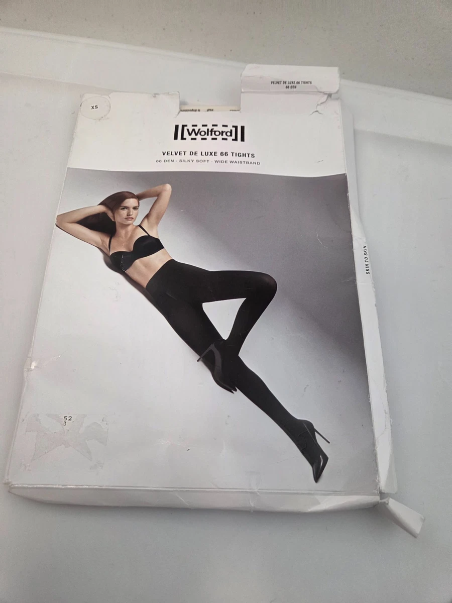 Collant WOLFORD TANGA coloris White. Taille M. Glamour tights