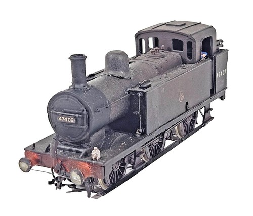 Bausatz gebaut Spur OO BR 47402 0-6-0 Jinty Lok wettergeprüfter Läufer ohne Kartonmodell | Condition: Used