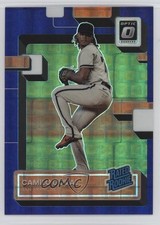 2022 Panini Donruss Optic Purple Pandora Prizm 9/99 Camilo Doval Rookie RC