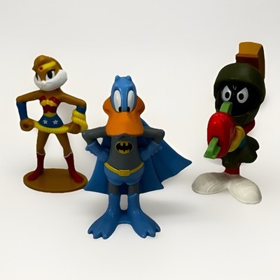 Looney Tunes Lot 3 Marvin The Martian Batman Duffy Duck Lola Bunny Wonder Woman