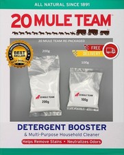 Genuine Re-Packaged 20 Mule Powder - 100g or 200g - Cleaning, Slime Activator