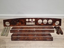 Classic Mini John Cooper Garages Walnut Dashboard Dash Door Cappings Handles