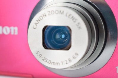 Canon PowerShot A2300 16MP 5x Zoom Digital Camera Pink Japan [Near
