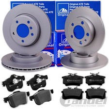 ATE BREMSSCHEIBEN + BELÄGE VORNE + HINTEN für MITSUBISHI OUTLANDER  PEUGEOT 4007