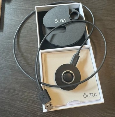 Pre-owned Gen 3 Oura Ring in Silver - size 7