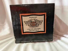 Harley-Davidson 1933 Motorcycle Sidecar Limited Edition Diecast Bank Red