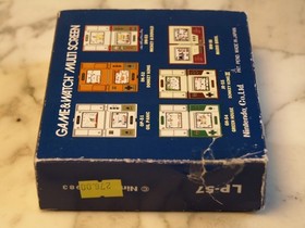 Rare FRENCH Version BOXED Rain Shower NINTENDO Game & Watch VINTAGE 1983 JI21