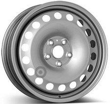 4x Sommerräder ALCAR-STAHLRAD 9703 für VOLKSWAGEN Caddy Kombi SKN ECE 17 Zoll Fe