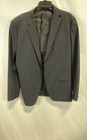 Theory Men's Black Virgin Wool Blend Two Button Blazer Jacket Sz 46 Regular — photo 1