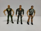 GI Joe Sgt Savage - LOT OF 3 FIGURES - Loose/Incomplete - Hasbro - 1994