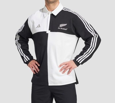 adidas RUGBY POLO LS ブラック 3XL IZ4806 adidas Adicolor Rugby Polo Shirt - Black | Free Shipping with adiClub