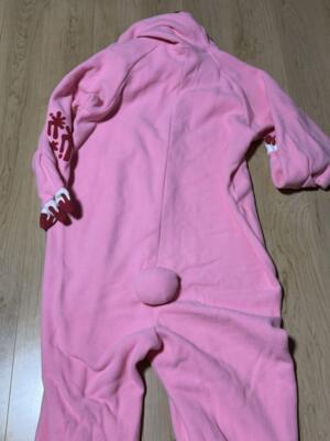 SAZAC Gloomy Bear Pink fleece kigurumi Costume pajamas Halloween