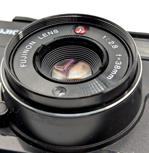 FUJICA AUTO-7 DATE Black Point & Shoot 35mm Film Camera Excellent+5 JAPAN - Picture 16 of 24
