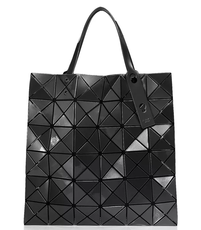 NWT authentic Issey Miyake Bao Bao Charcoal Gray Color tote bag