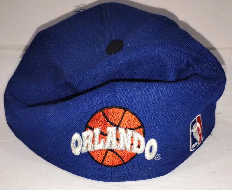 Orlando Magic Vintage Hat Cap Fitted Sports Specialties  7 1/4 Blue Black Green - Image 3 of 4