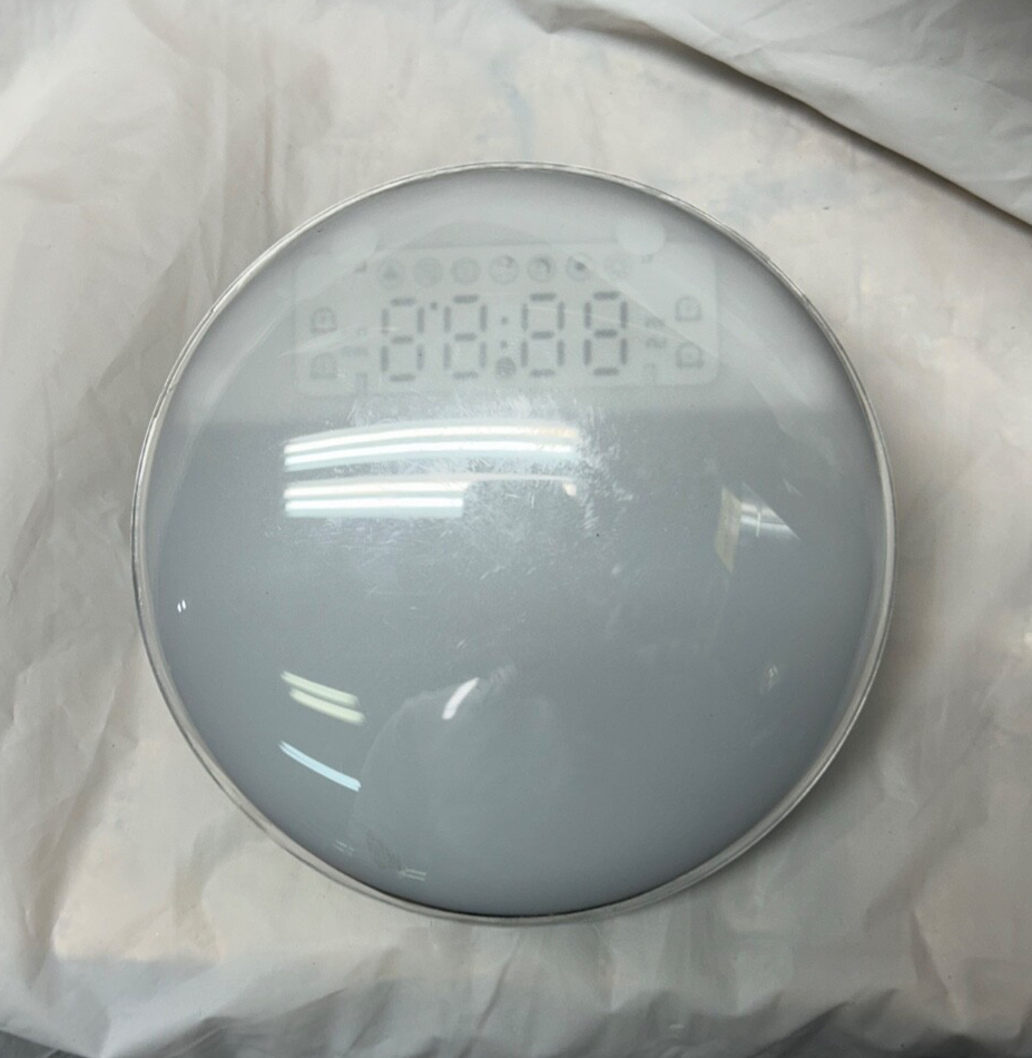 Corlitec Smart Wake Up Light Alarm Clock - Supports WIFI- FM Radio-image