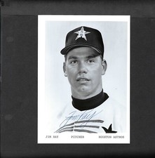 1969 Houston Astros Jim Ray Autographed Signed Auto 7.5x5 Team Issued Photo  JSA