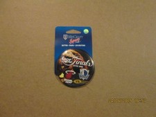 NBA Heat Mavericks The Finals 2006 NIP Pinback Button