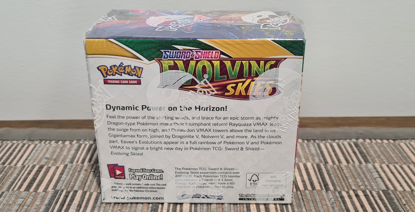 Pokemon TCG Evolving Skies Booster Box Factory Sealed eBay
