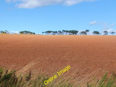 Photo 6x4 Arable land near Linthill Eyemouth Great contrast between the c c2013