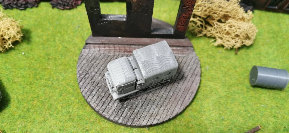 STZ-5 Rimorchiatore D'Artiglieria Russo WOT Russia Kit 1/87 1/72 - Immagine 4 di 4