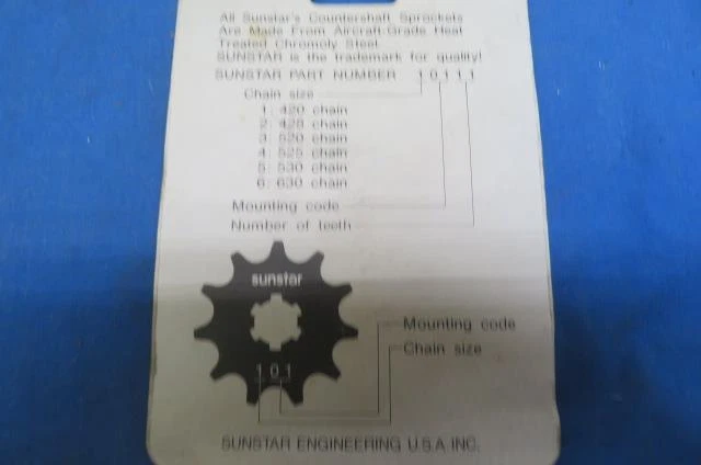 Новая из старых запасов звездочка счетчика Suzuki, 14T RM80 DS80 1977-1981 # 27511-26400 NP9753 - Изображение 3 из 4