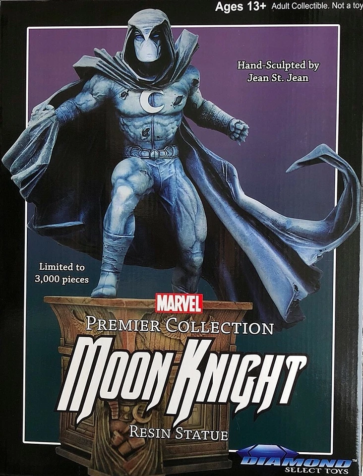 Diamond Select Toys Marvel Premier Collection Caballero Luna Estatua Nueva En Stock Foto 3 de 3