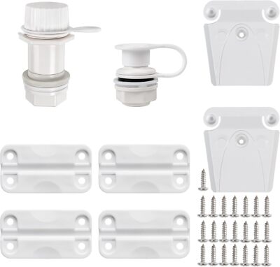 Cooler Replacement Parts Kit, for Igloo Ice Chest Plastic Hinges,Plastic... 