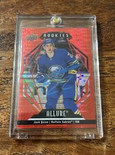 Jack Quinn IP Signed UD Allure Rookie Card JSA Coa Autographed Sabres