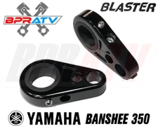 BPRATV Billet Black Front A-Arm Brake Line Clamps Yamaha Banshee 350 Blaster 200