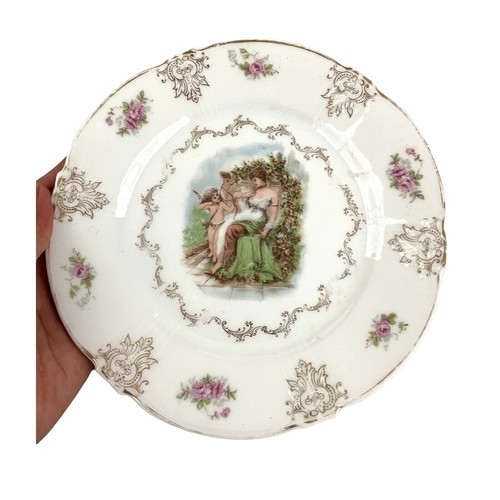 Richard Ginori Oriente Italiano - Deep Plate 24cm Iris Porcelain