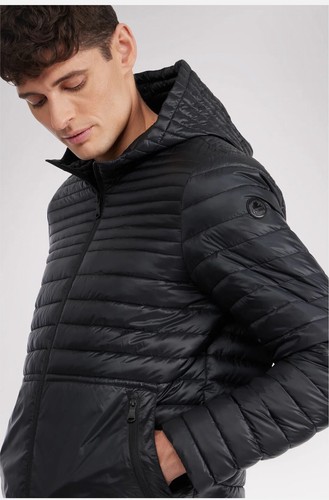 PAJAR ERIKSSON MEN'S LIGHTWEIGHT PACKABLE PUFFER COAT JACKET BLACK MEDIUM - Picture 2 of 14
