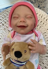 Lifelike Realistic New Born Baby Girl Doll 7lbs W/Accessories Must See!