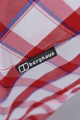 Chemise Homme Berghaus Manches Courtes - Taille M - Bleu à Carreaux - Excellent État