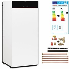 Viessmann Vitodens 222-F Gas-Brennwert Paket 25kW Z029955 Anbausatz oben