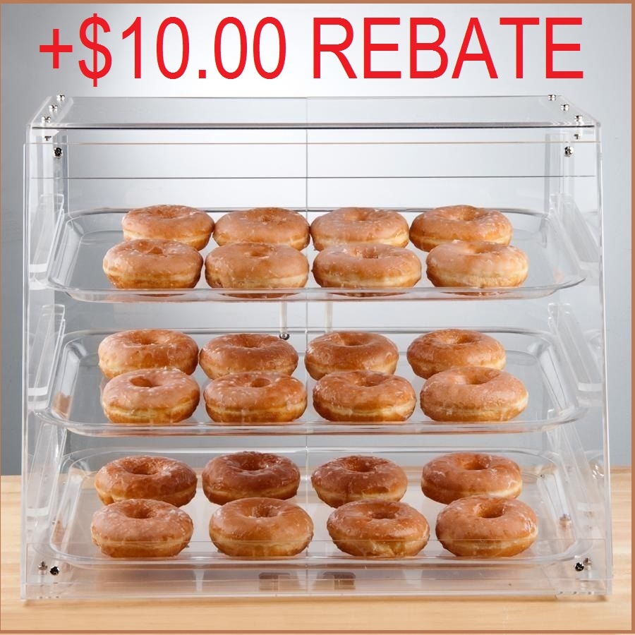 Bakery Delicatessen Pastry Cup Cake Donut Food Counter Display CASE Cabinet Bakery Delicatessen Pastry Cup Cake Donut Food Counter Display Case~p104322549