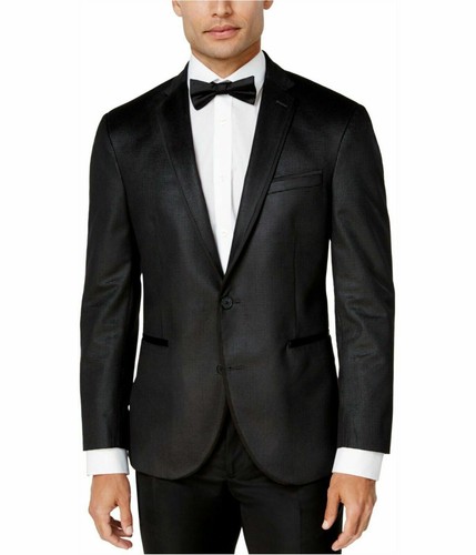 Charcoal Grid Dinner Jacket Mens 38R 38 