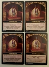 4x The Monarch Token (014/014) Commander Legends Magic the Gathering MTG NM