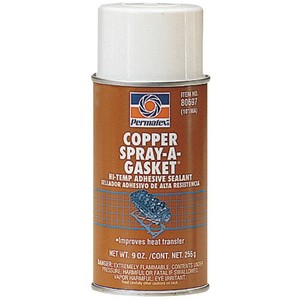 Permatex Copper Spray A Gasket Hi-Temp Sealant Sealer 9oz ...