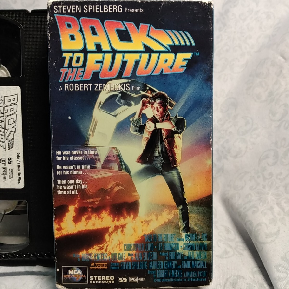 Back To The Future VHS Used Clean Michael J. Fox Christopher Lloyd