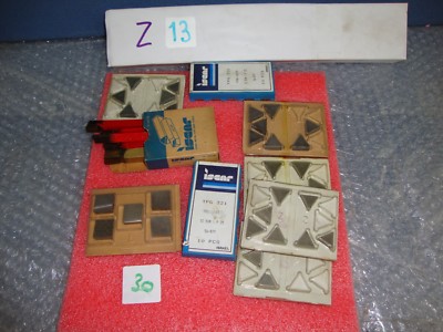 LOT OF  ISCAR    NEW +USED  Inserts 