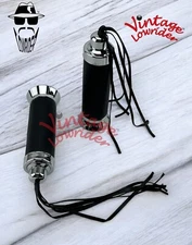 Chopper Bike Vinyl GRIPS W/ Tassels Vintage Schwinn Cruiser Bicycle Streamers.