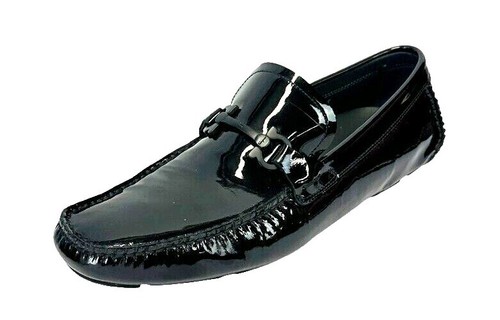 Salvatore Ferragamo Black Patent Leather Bit Driving Loafers FERRAGAMO Parigi Driver Loafers | Shopbop main image 2