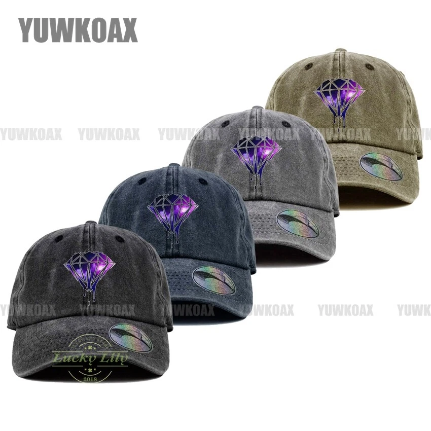 Galaxy Diamond Unisex Baseball Cap Dad Hat Adjustable Denim Hat Snapback Cap  | eBay