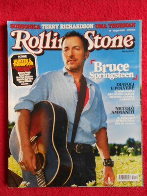 ROLLING STONE MAGAZINE 19/2005 Springsteen Subsonica King of Leon Garbage *No*cd