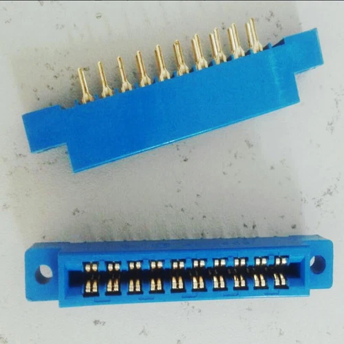 10pc Card Edge Connector Double Row 20 Pin .156" 3.96mm Pitch Slot Solder Socket